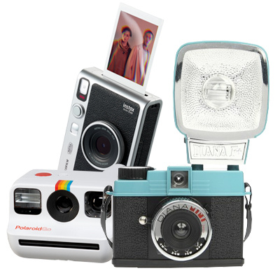 Appareils Photo Instantanés Polaroid, Instax Fujifilm, Lomography