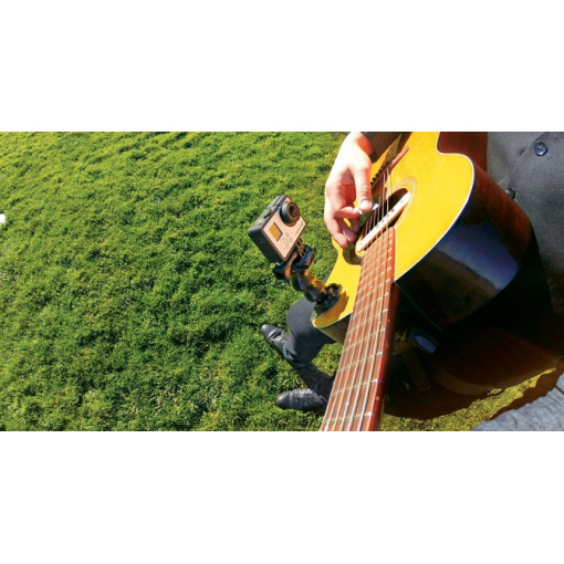 Fixations GoPro pour guitare