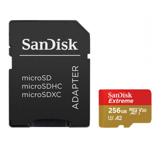 Carte mémoire SanDisk 256Go Extreme microSDXC™