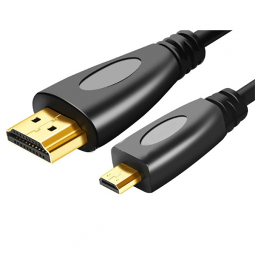 Câble HDMI 1m pour GoPro HERO12/11/10/9/8/7/6/5/4/3