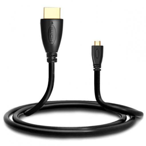Câble HDMI 1.8m pour GoPro HERO12/11/10/9/8/7/6/5/4/3