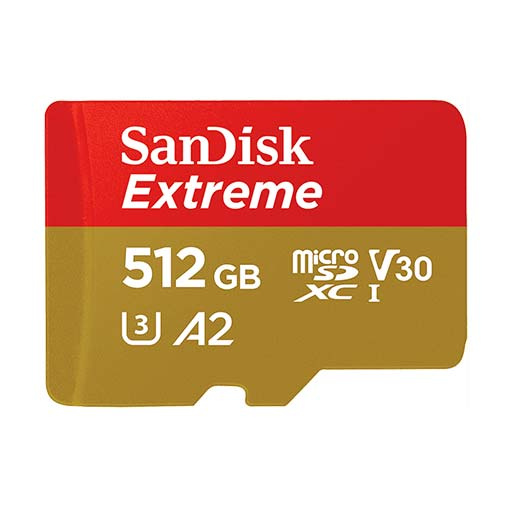 SANDISK 512GO EXTREME MICROSDXC™