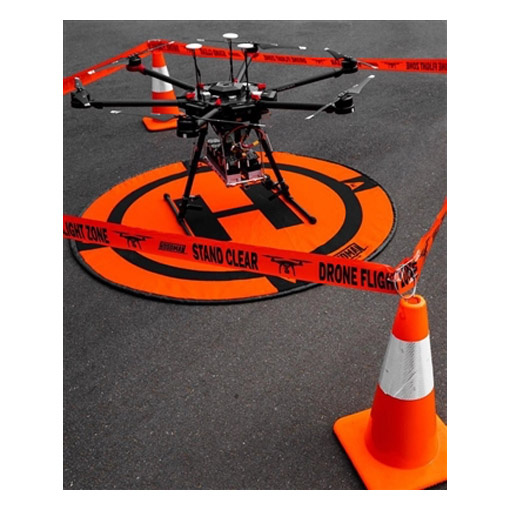 Ruban de zone de vol pour drone