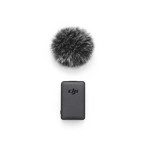 Microphone sans fil +  bonnette pour DJI Pocket 2