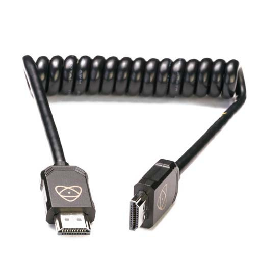 Câble spirale Atomos AtomFLEX HDMI vers HDMI 4K/60
