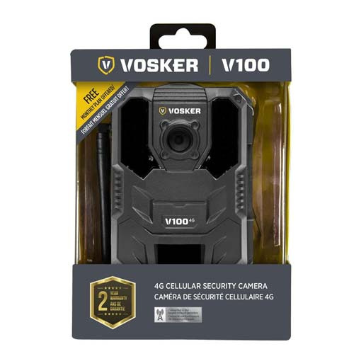 Caméra de sécurité Vosker V100 Cellulaire 4G