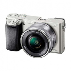 Pack Sony Alpha 6100 Silver + objectif zoom 16-50mm