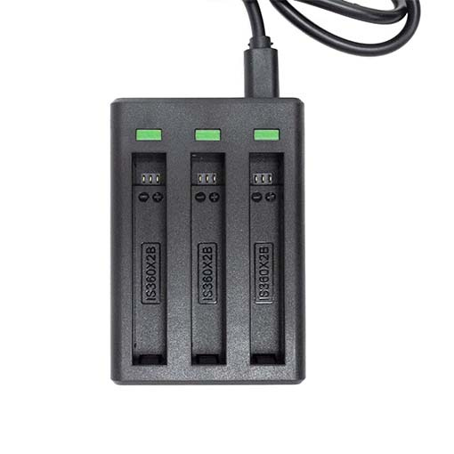 Triple chargeur Telesin pour Insta360 One X2