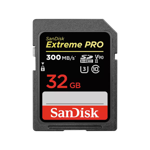 Carte SanDisk Extreme PRO® SDHC™ et SDXC™ UHS-II 32 Go