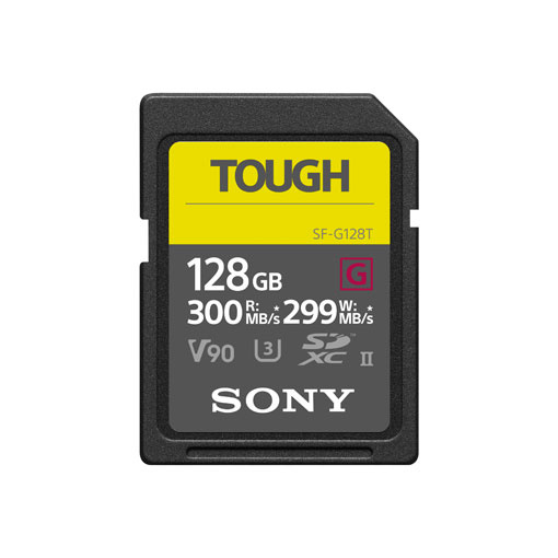 Carte SDHC Sony SF-G Tough UHS-II V90 U3 128Go