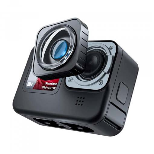 Module d'objectif Max Lens Telesin pour GoPro HERO9 & HERO10