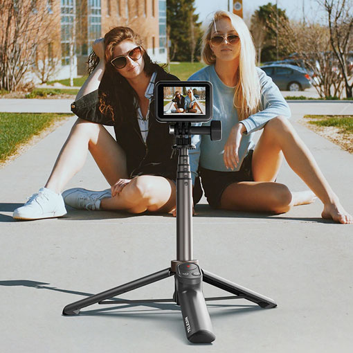 AuyKoo Trépied Perche Selfie pour GoPro avec Télécommande