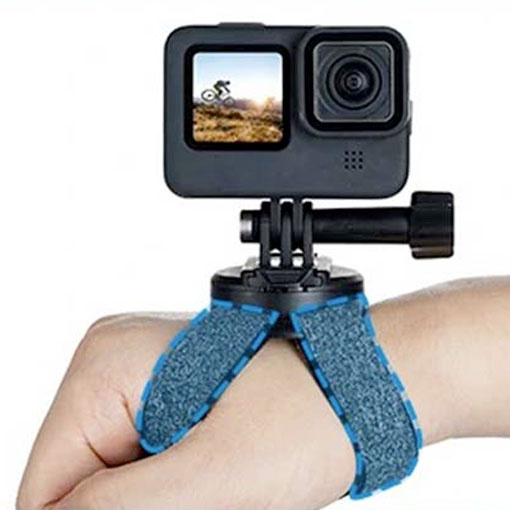 Vip2store® Sangle Attache Poignet réglable 360° degrés Pour Caméra GoPro  Hero 1/2/3/3+