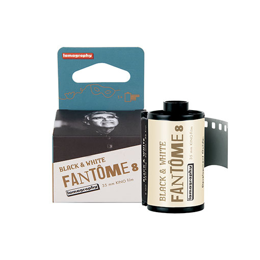 Pellicule Lomography Fantôme Kino B&W 35 mm ISO 8