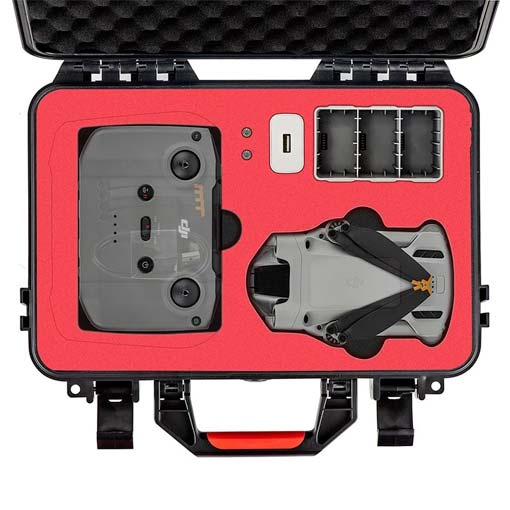 Pochettes de Rangement pour Drone DJI Mini 3 / Mini 3 Pro et Télécommandes  DJ RC/RC-N1 - Maison Du Drone