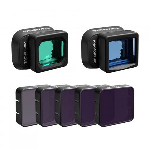 Pack de filtres anamorphique/grand-angle/ND Freewell pour DJI Mini 3 Pro