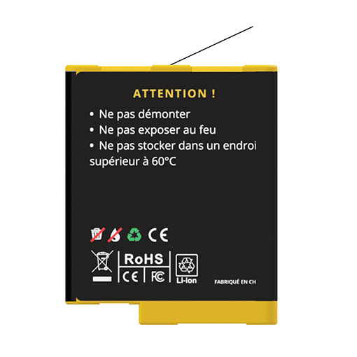 Batterie LCE Premium Endurance pour GoPro HERO12/11/10/9