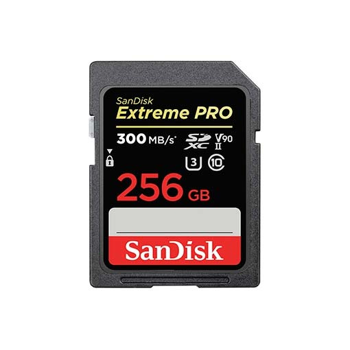 SanDisk 256Go Extreme PRO® - Carte mémoire SDXC™ UHS-II U3