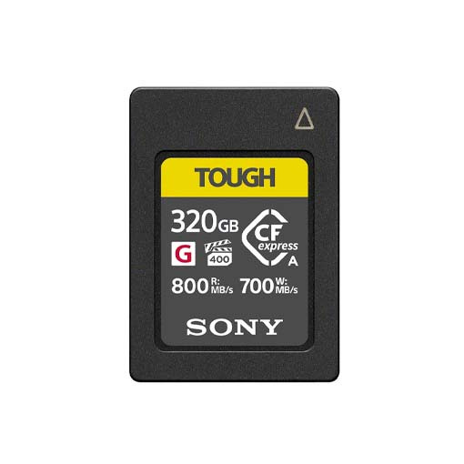 Carte Sony CFexpress Tough série G 320Go Type A