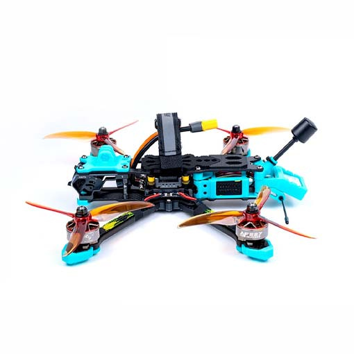 Drone AxisFlying Manta 5" Squashed X DJI 03 avec GPS 6S