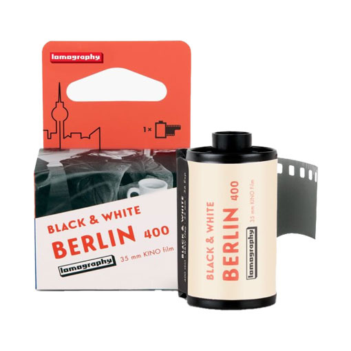 Pellicule Lomography Berlin Kino B&W 35 mm ISO 400