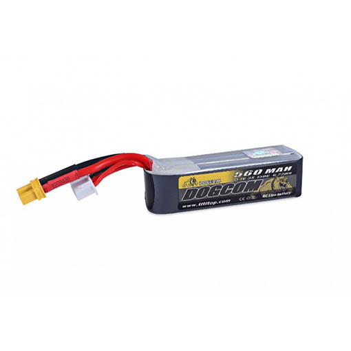Batterie LiPo Dogcom 3S 560mAh 150C