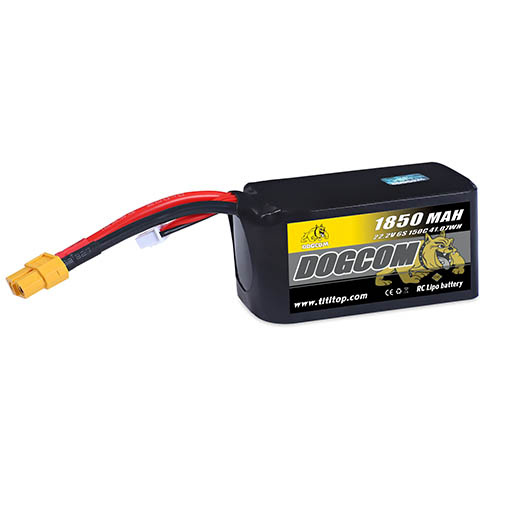 Batterie LiPo Dogcom 6S 1850mAh 150C