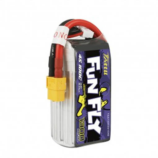 Batterie LiPo Tattu Funfly 4S 1300mAh 100C