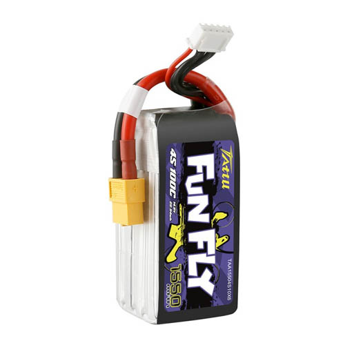 Batterie LiPo Tattu Funfly 4s 1550mAh 100C