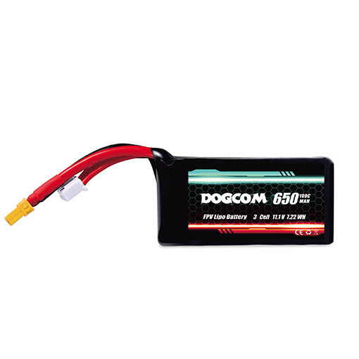 Batterie LiPo Dogcom 3S 650mAh 100C