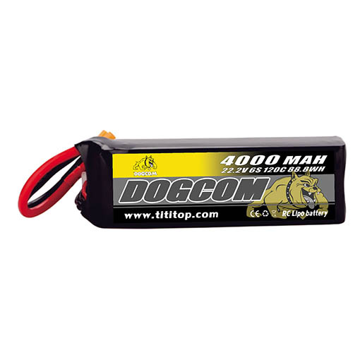 Batterie LiPo Dogcom 6S 4000mAh 120C