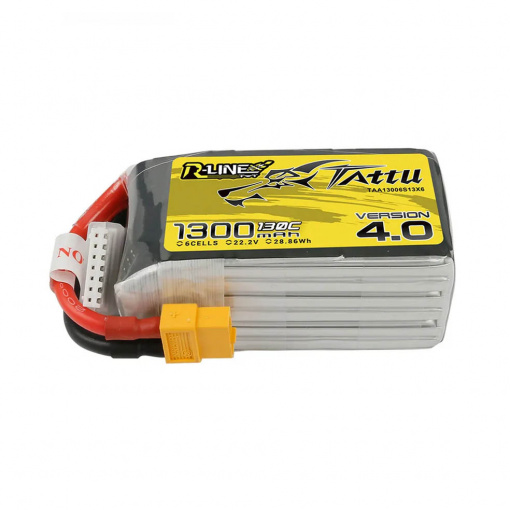 Batterie LiPo Tattu R-Line V4.0 6S 1300mAh 130C