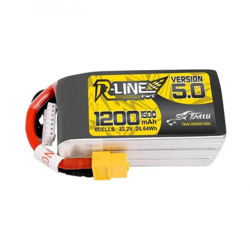 Batterie LiPo Tattu R-Line V5.0 6S 1200 mAh 150C