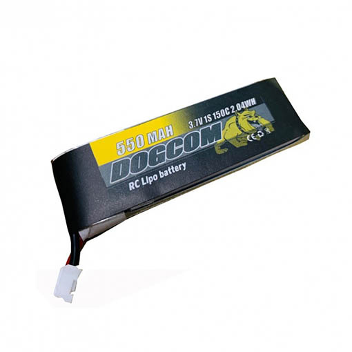 Batterie LiPo Dogcom 1S 550mAh 150C