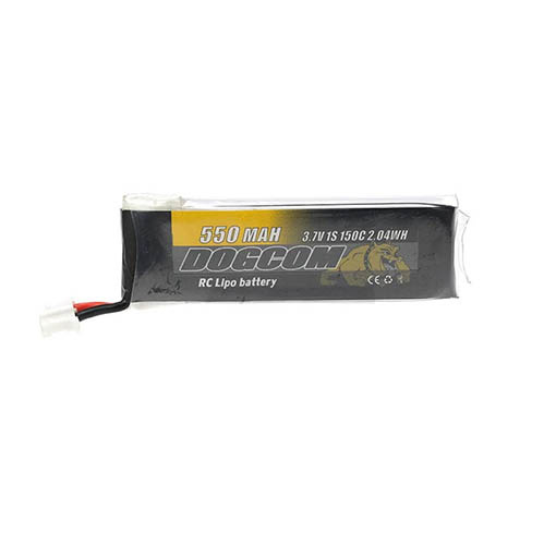 Batterie LiPo Dogcom 1S 550mAh 150C BT2.0