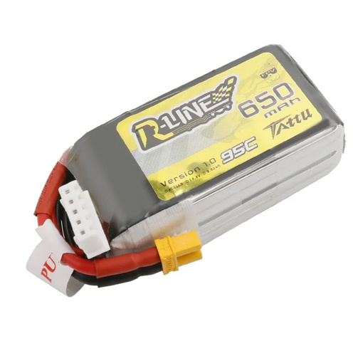 Batterie LiPo Tattu R-Line 4s 650mAh 95C