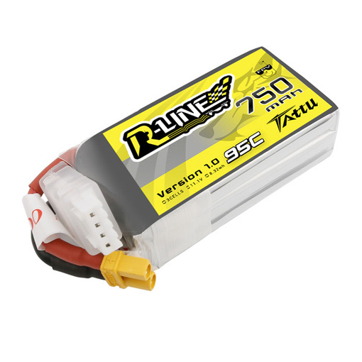 Batterie LiPo Tattu R-Line 3s 750mAh 95C