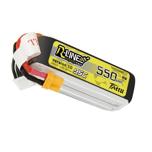 Batterie LiPo Tattu R-Line 4s 550mAh 95C