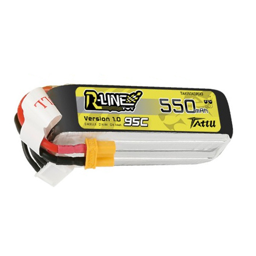 Batterie LiPo Tattu R-Line 4s 550mAh 95C