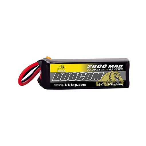 Batterie LiPo Dogcom 6S 2800mAh 120C