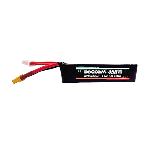 Batterie LiPo Dogcom 3S 450mAh 100C