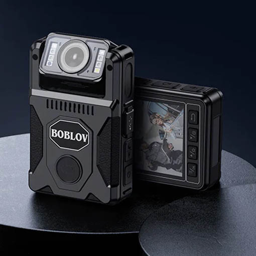 Caméra piéton Boblov M7 128Go avec GPS