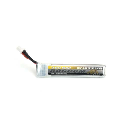 Batterie LiPo Dogcom 1S 300mAh 75C HV PH2.0