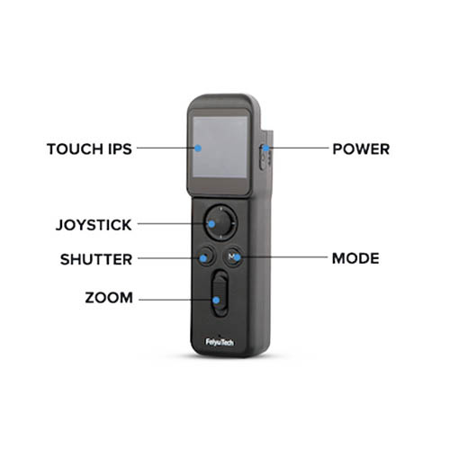 Poignée avec commande sans fil FeiyuTech pour caméra Feiyu Pocket 3