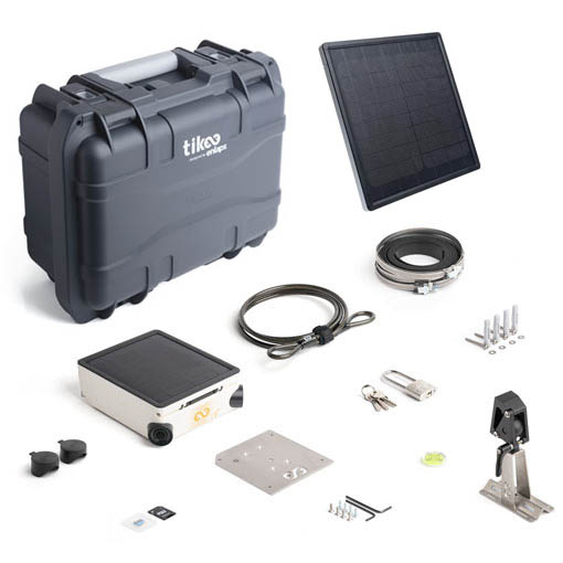 Pack Tikee 3 Pro+ avec accessoires et panneau solaire externe - Enlaps
