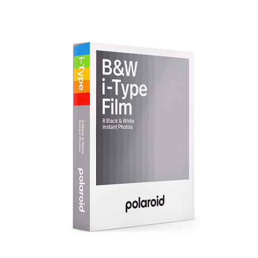 Film pour appareil photo instantané Polaroid i-Type noir et blanc