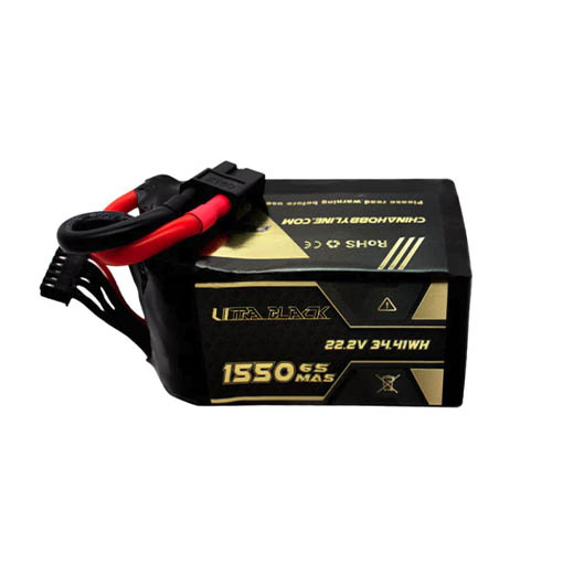 Batterie LiPo CNHL Ultra Black 6S 1550mAh 150C