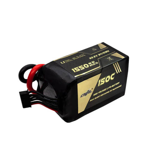 Batterie LiPo CNHL Ultra Black 6S 1550mAh 150C