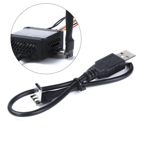 Câble USB Data vers USB Type C 90° Flywoo pour DJI O3 Air Unit