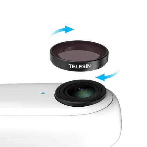 Kit Telesin de 4 filtres pour caméra Insta360 GO 3
